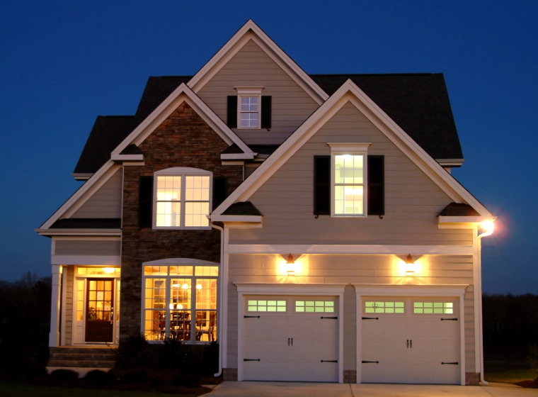 newly restored house